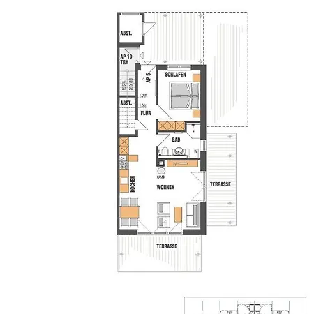 Leuchtturmblick Haus 6 A 5 Апартаменты Плау-ам-Зее
